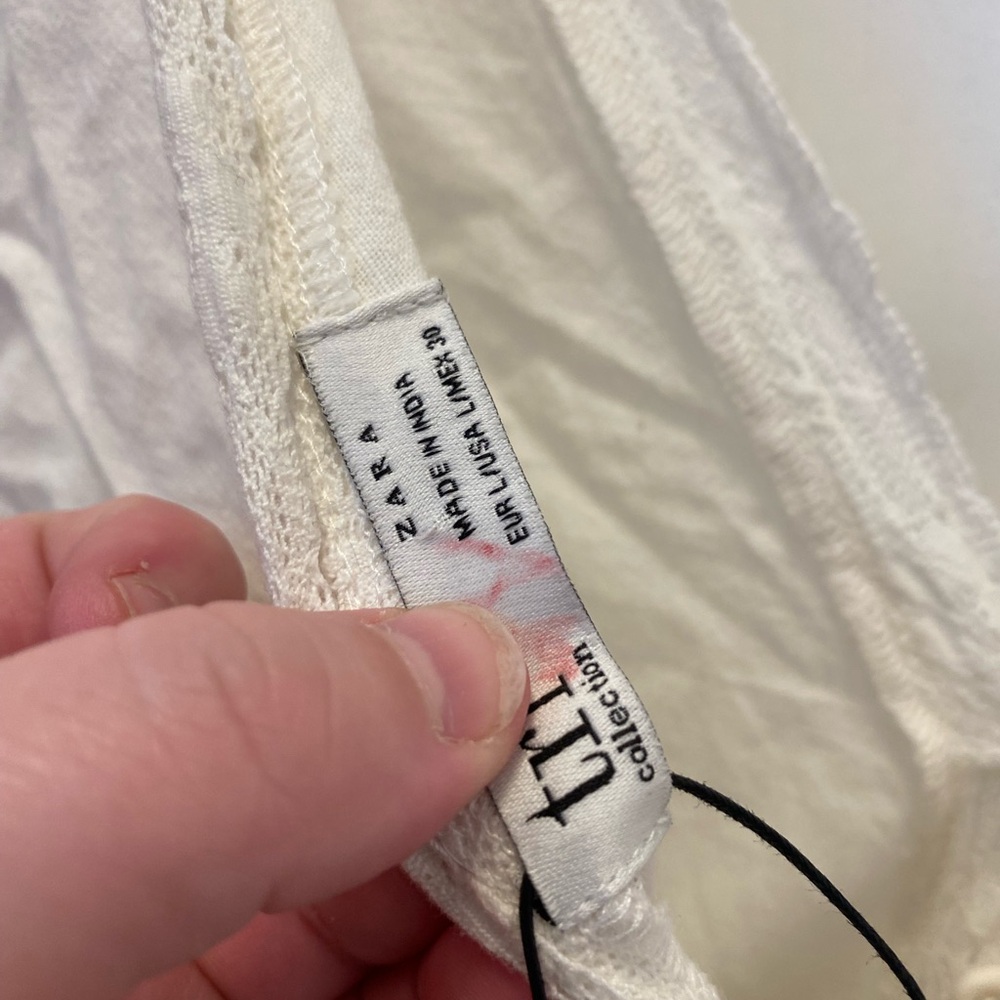 White Zara Dress - Picture 5 of 5